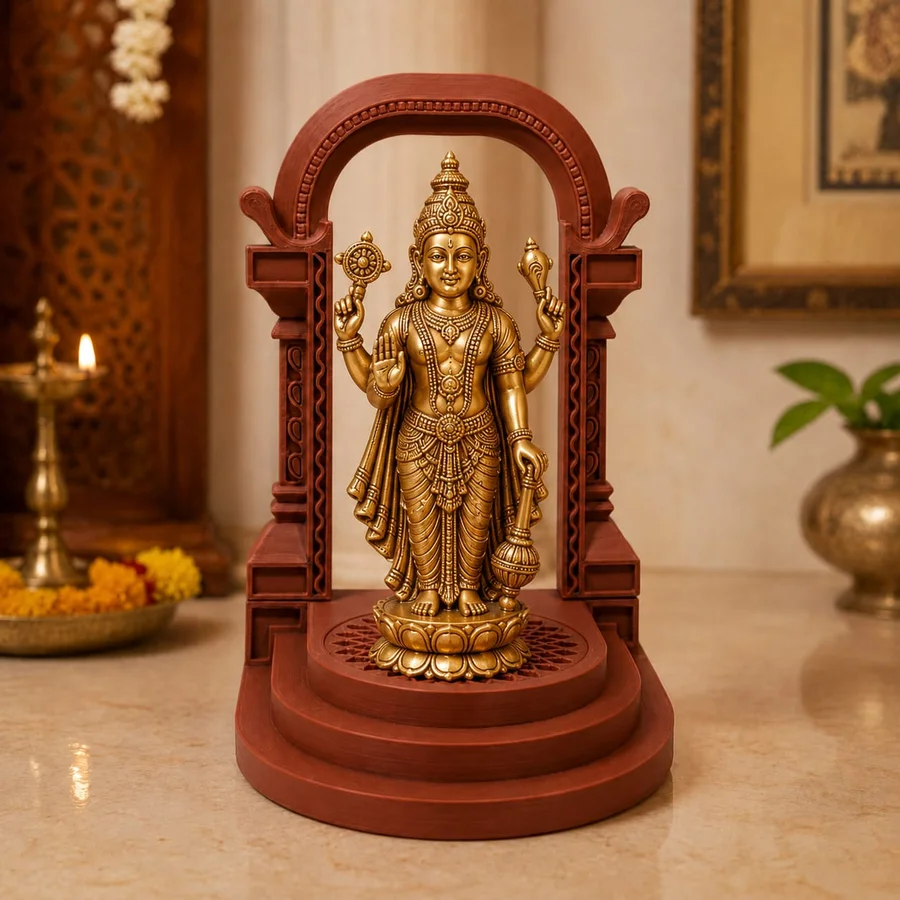 Senthoora Thiruvasal Lord Vishnu
